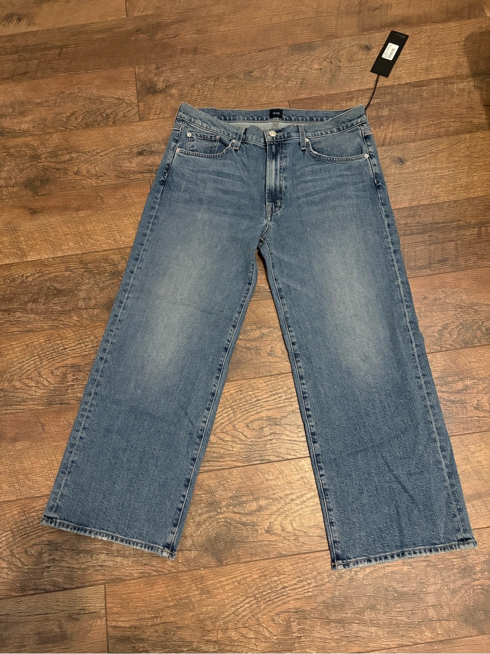 Edwin Light Blue Denim Jeans with Silver Accent